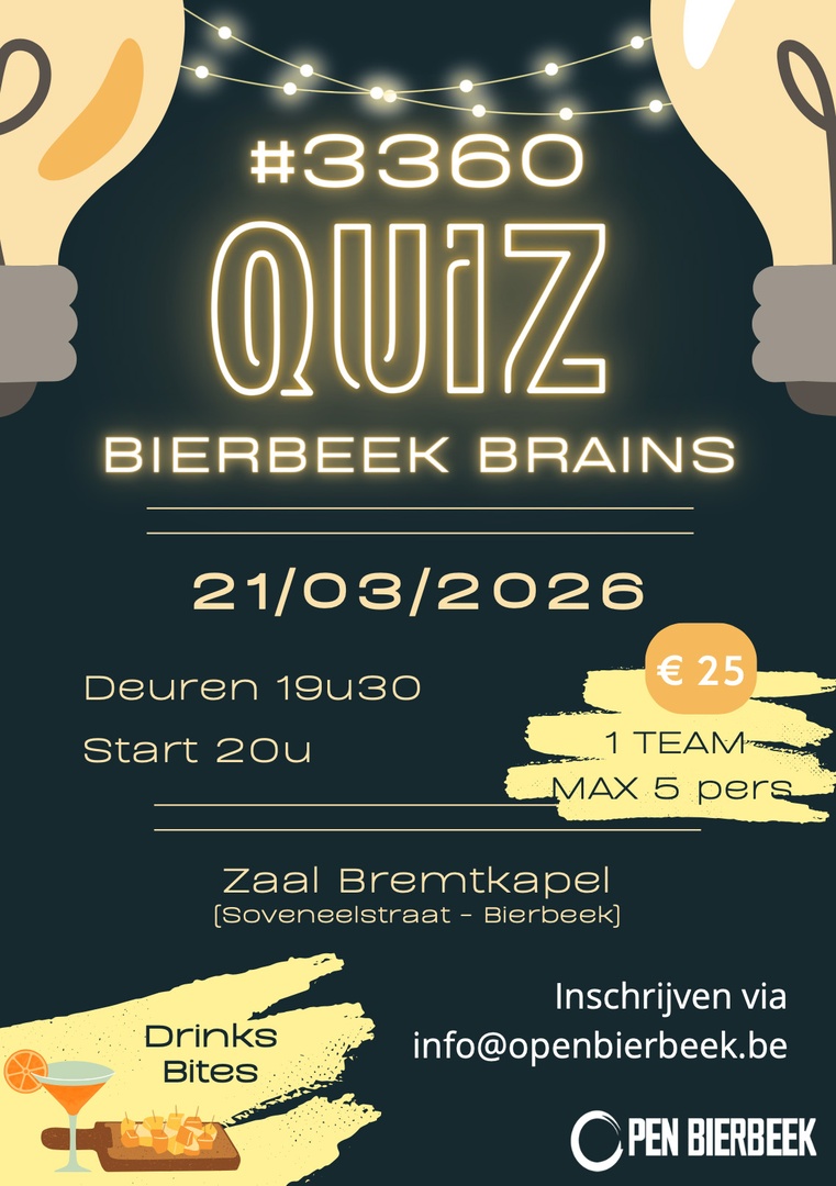 Bierbeek Brains Quiz