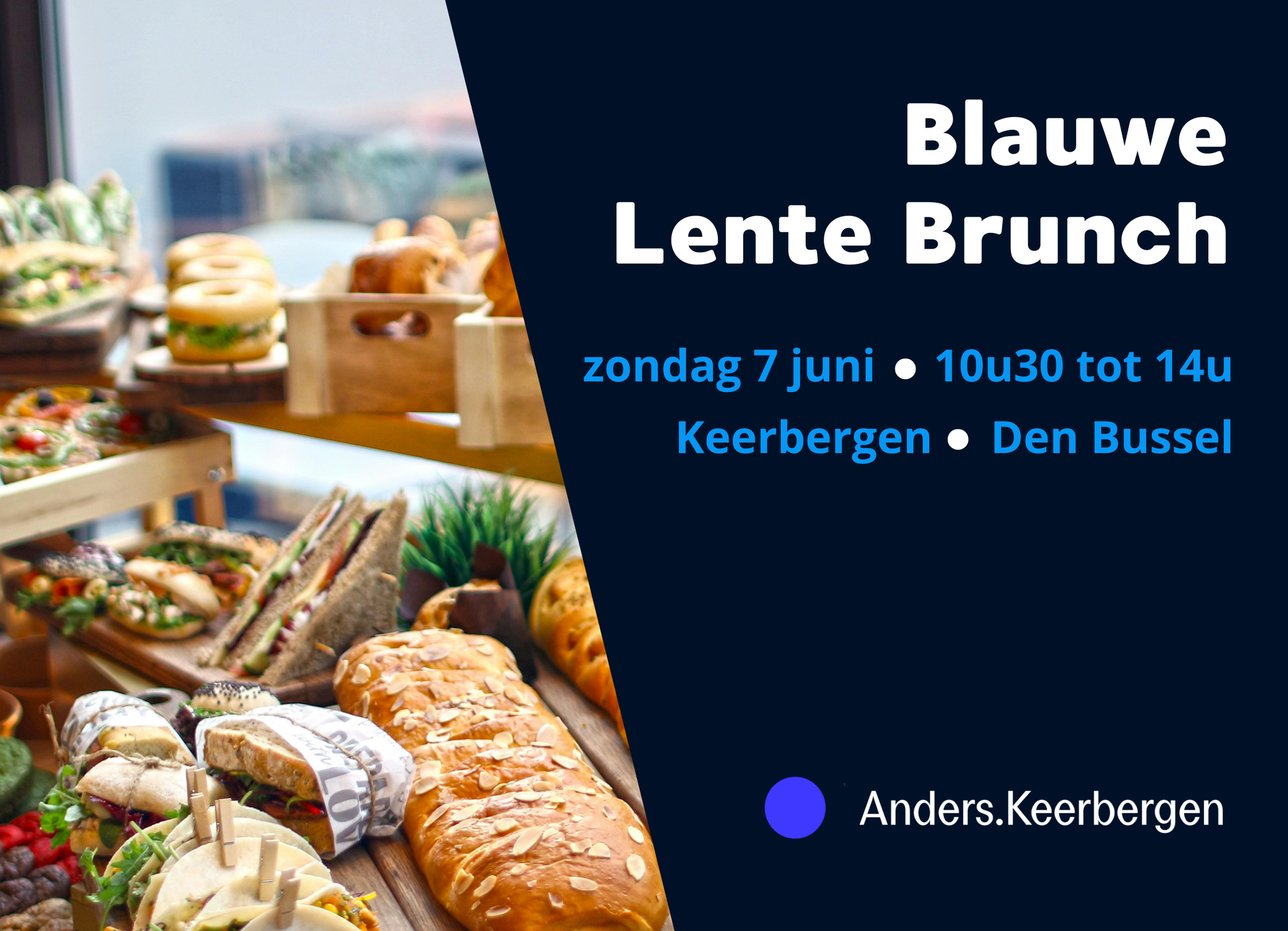 Blauwe Lente Brunch
